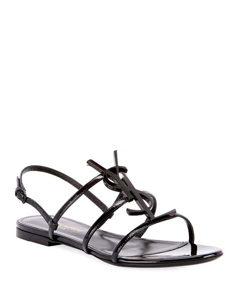 ysl women sandals|ysl sandals flat.